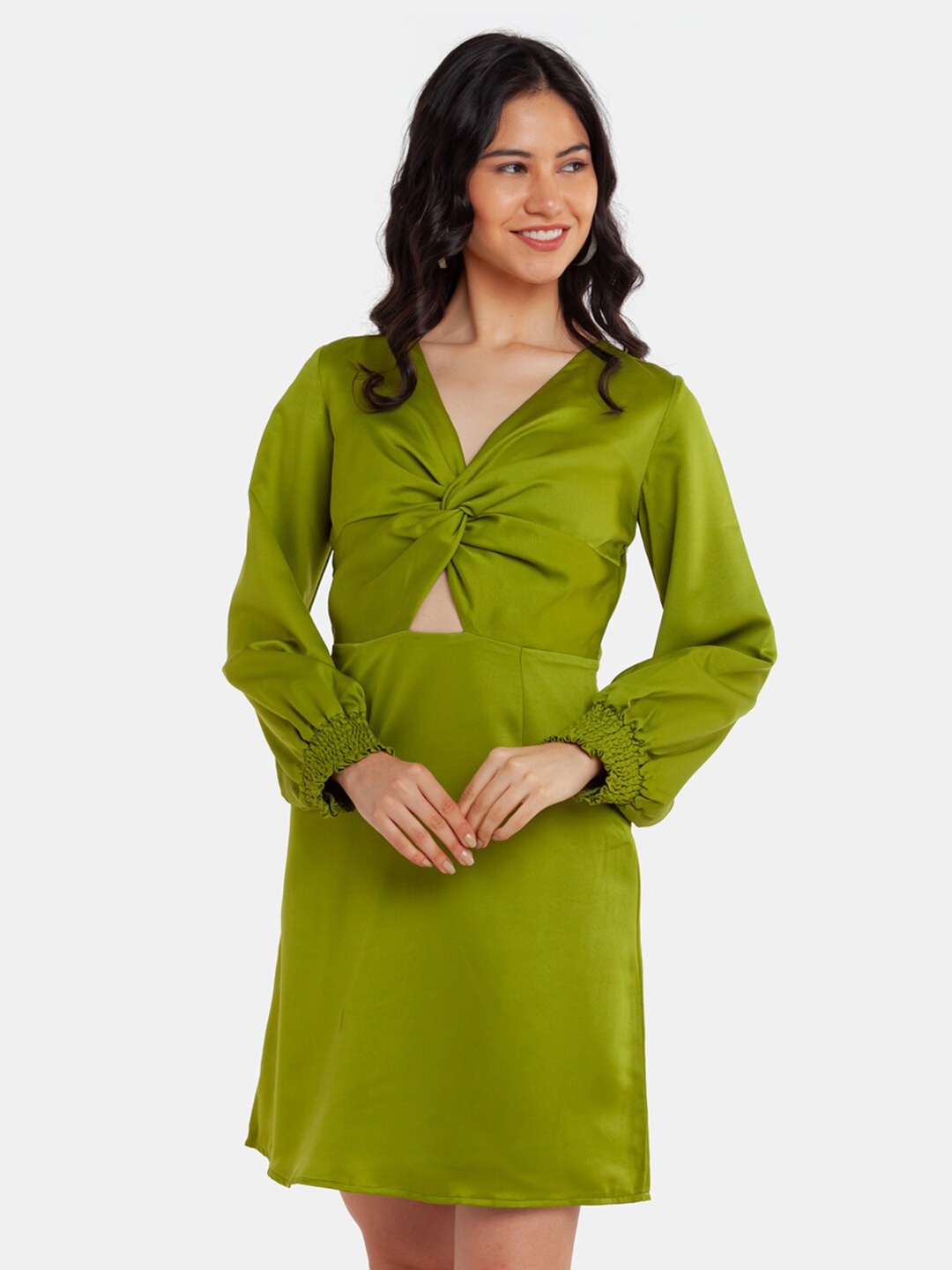 

Zink London Women Green Dress