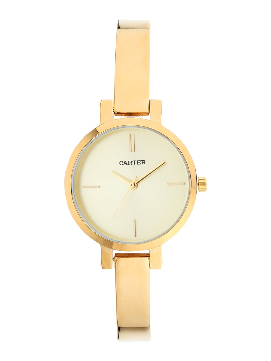 

Sandy D Carter Women Gold-Toned Brass Dial & Gold Toned Straps Analogue Watch SD-Carter-21-GD-Gold
