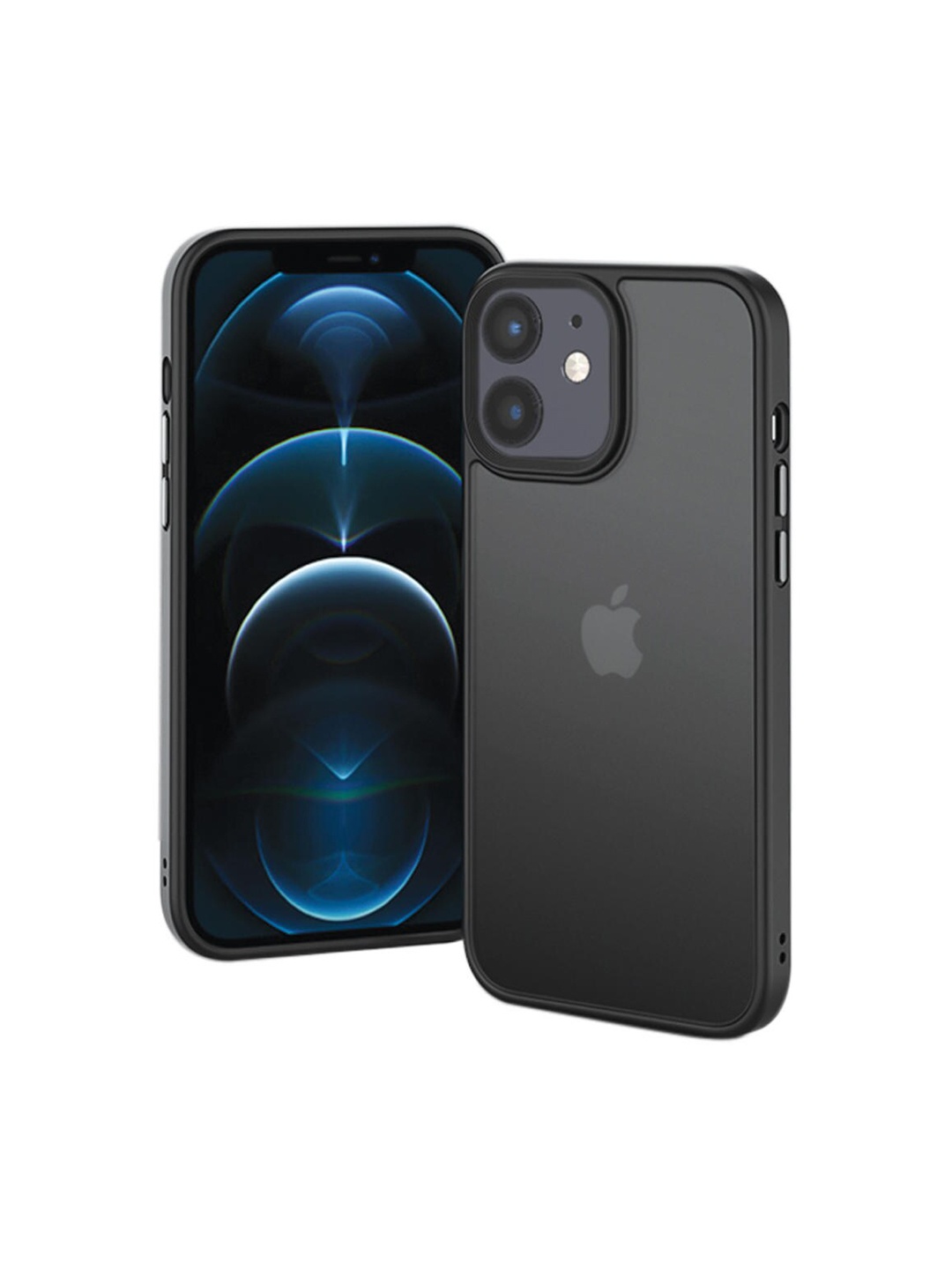 

DailyObjects Transparent Solid iPhone 12 Phone Case