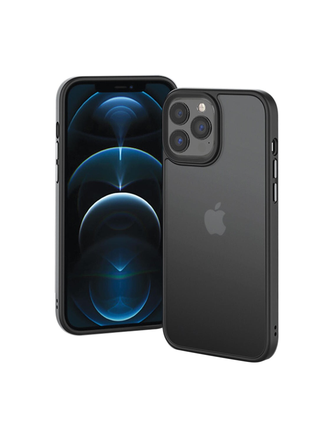 

DailyObjects Transparent Solid Nimbus iPhone 12 Pro Phone Back Case
