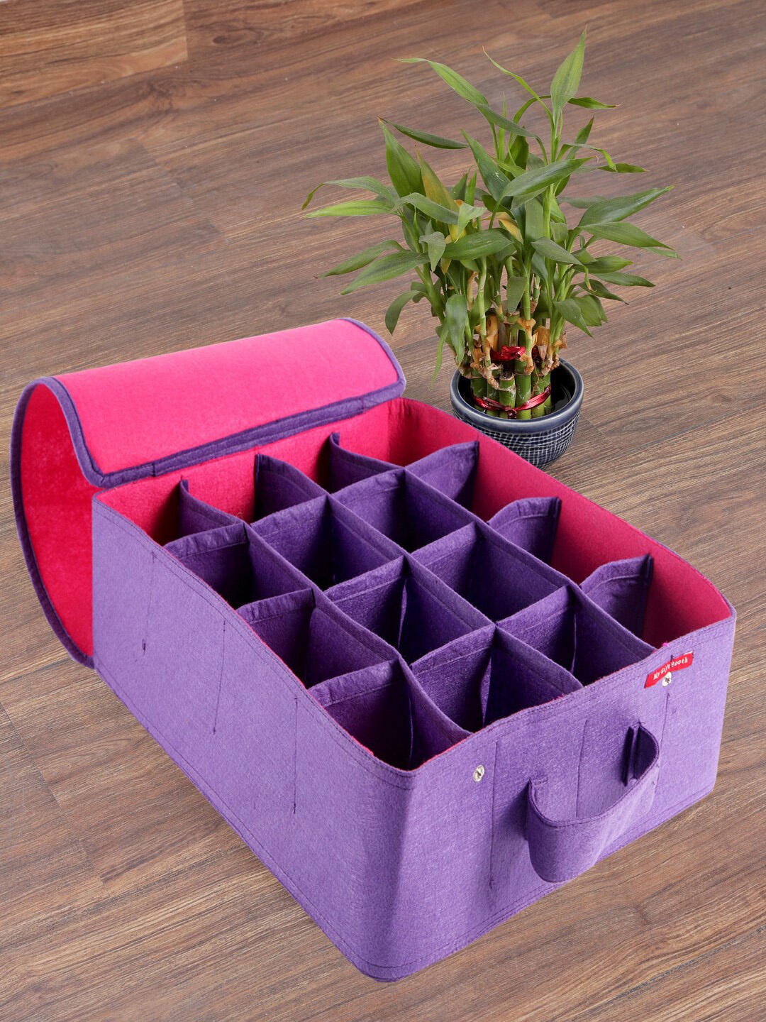 

My Gift Booth Purple & Pink Foldable Medium Size Lingerie Organiser