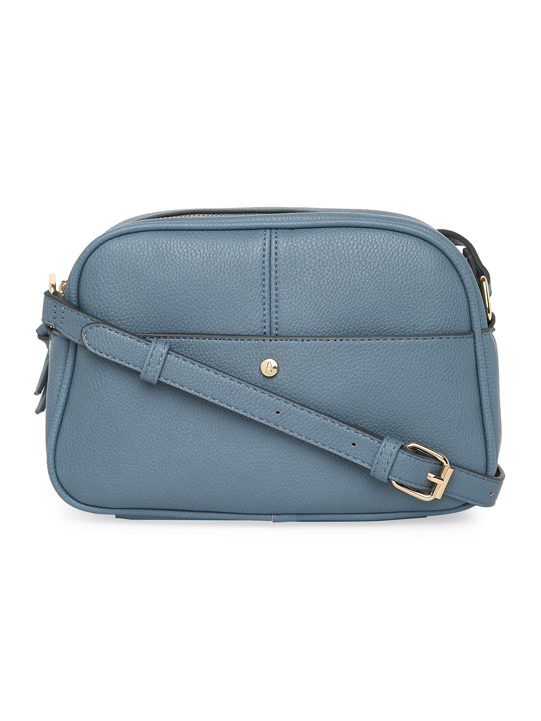 

Accessorize Women Blue Structured Sling Bag