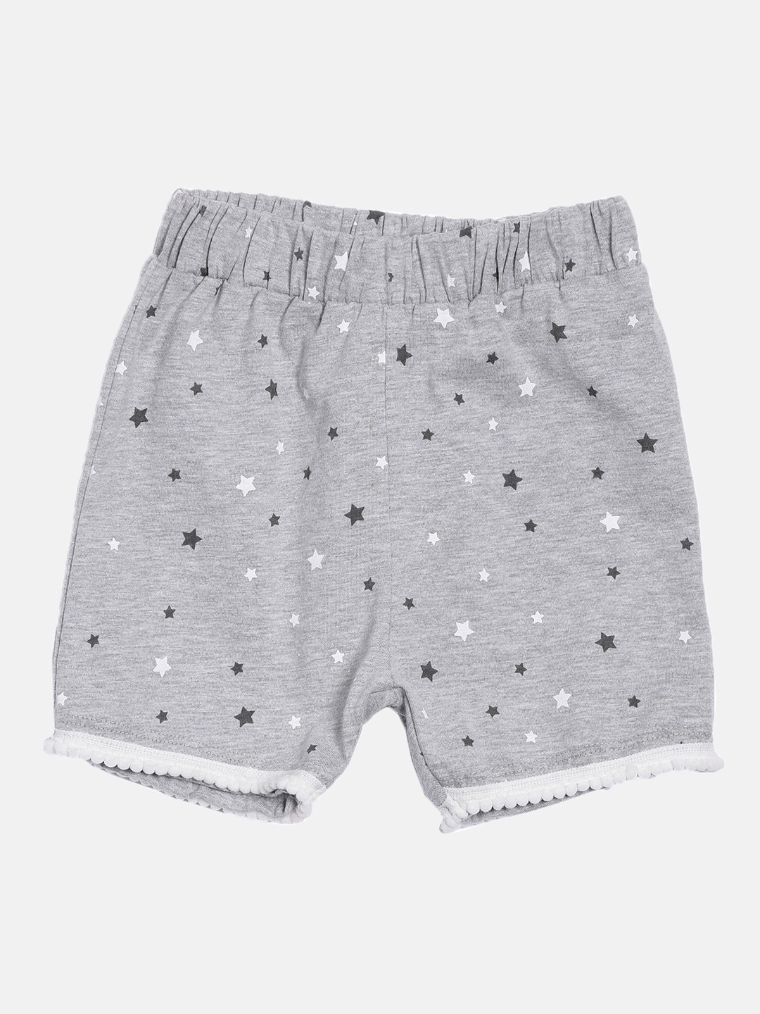 

Kryptic Girls Grey Printed Shorts