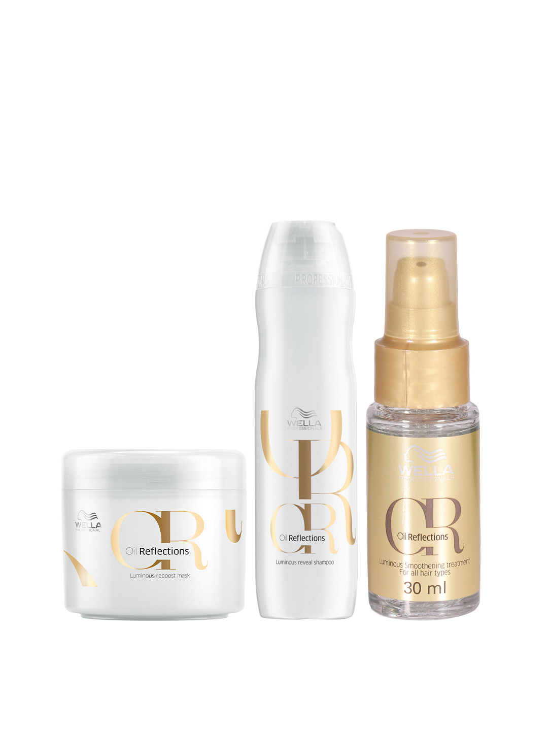 

WELLA PROFESSIONALS Oil Reflections Hair Care Kit - 430ml, Off white