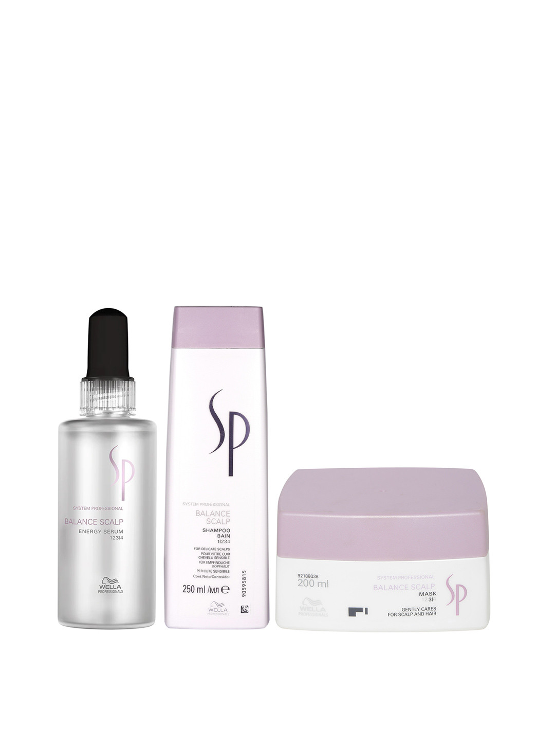 

WELLA PROFESSIONALS SP Balance Scalp Hair Care Kit - 600 ml, Off white