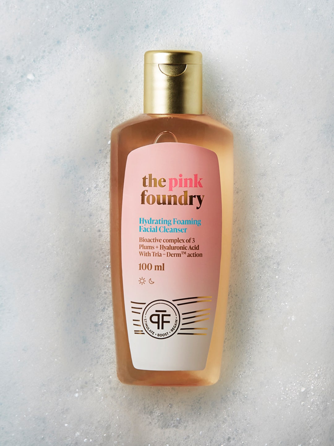 

The Pink Foundry Hydrating Mild Foaming Facial Cleanser with Hyaluronic Acid - 100 ml, Beige