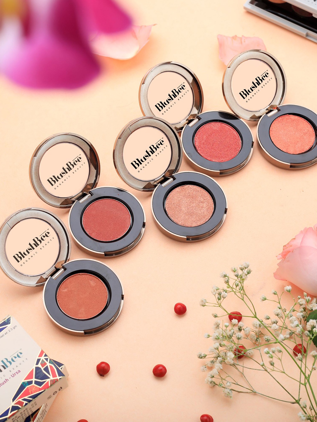 

BlushBee Beauty Paraben Free Natural Glow Blush with Shea Butter - TYL, Nude