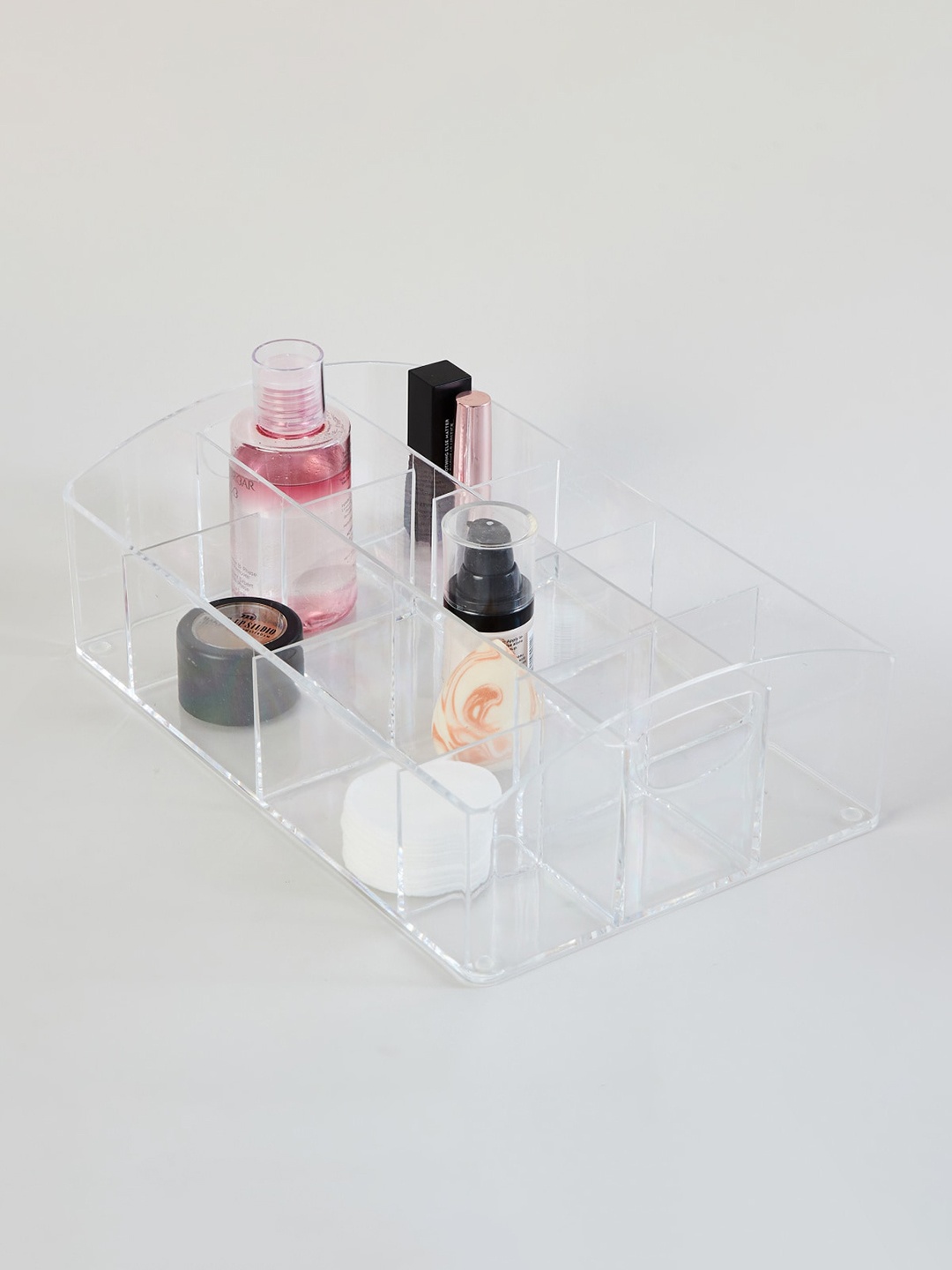 

Home Centre Transparent Solid Cosmetic Organizer