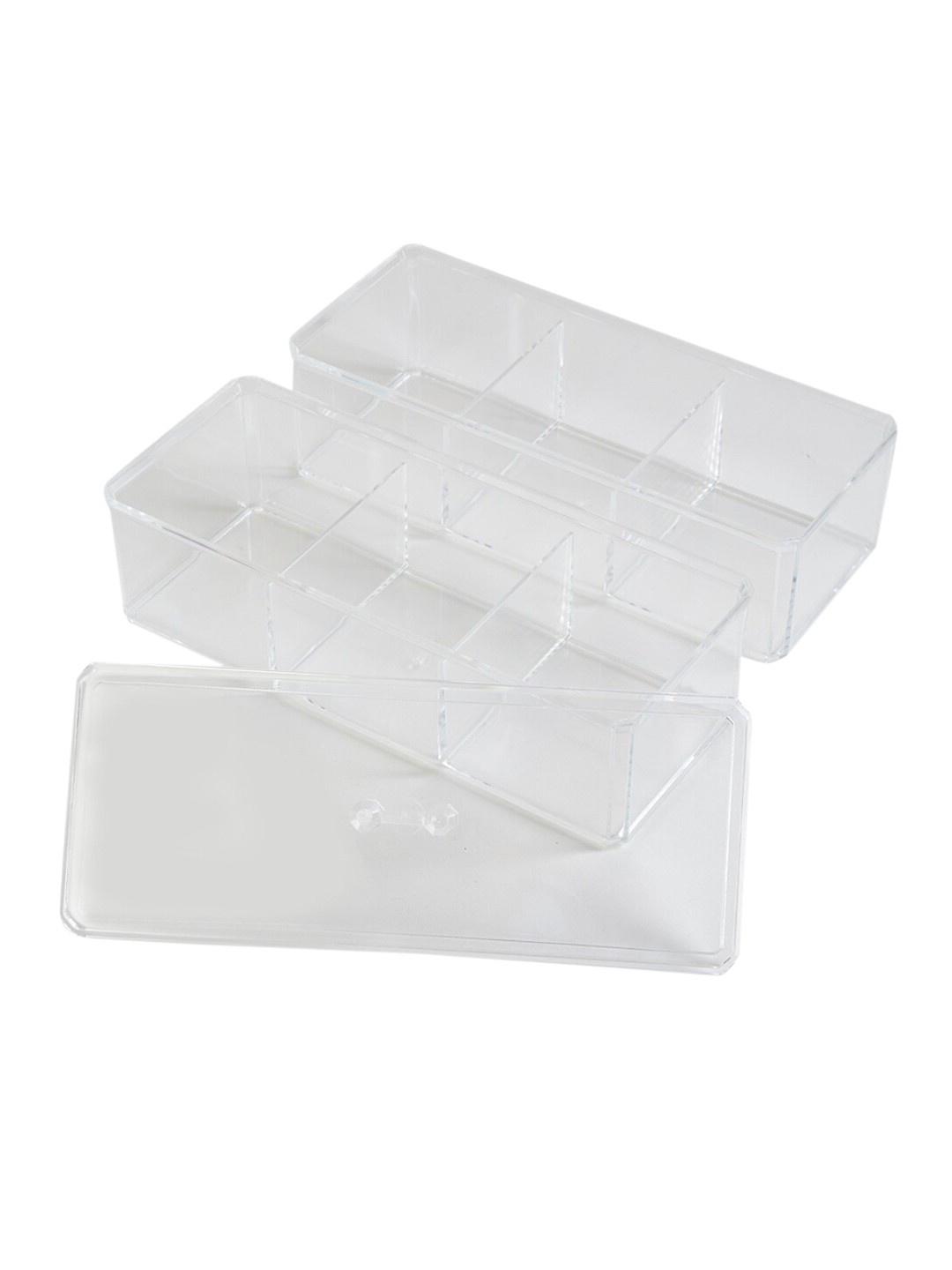 

Home Centre Transparent 2 Tier Organizer Box