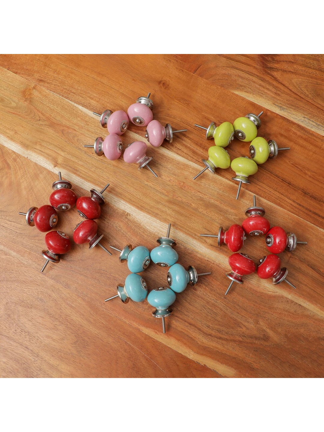 

Home Centre Set of 25 Assorted Ceramic Drawer Knob