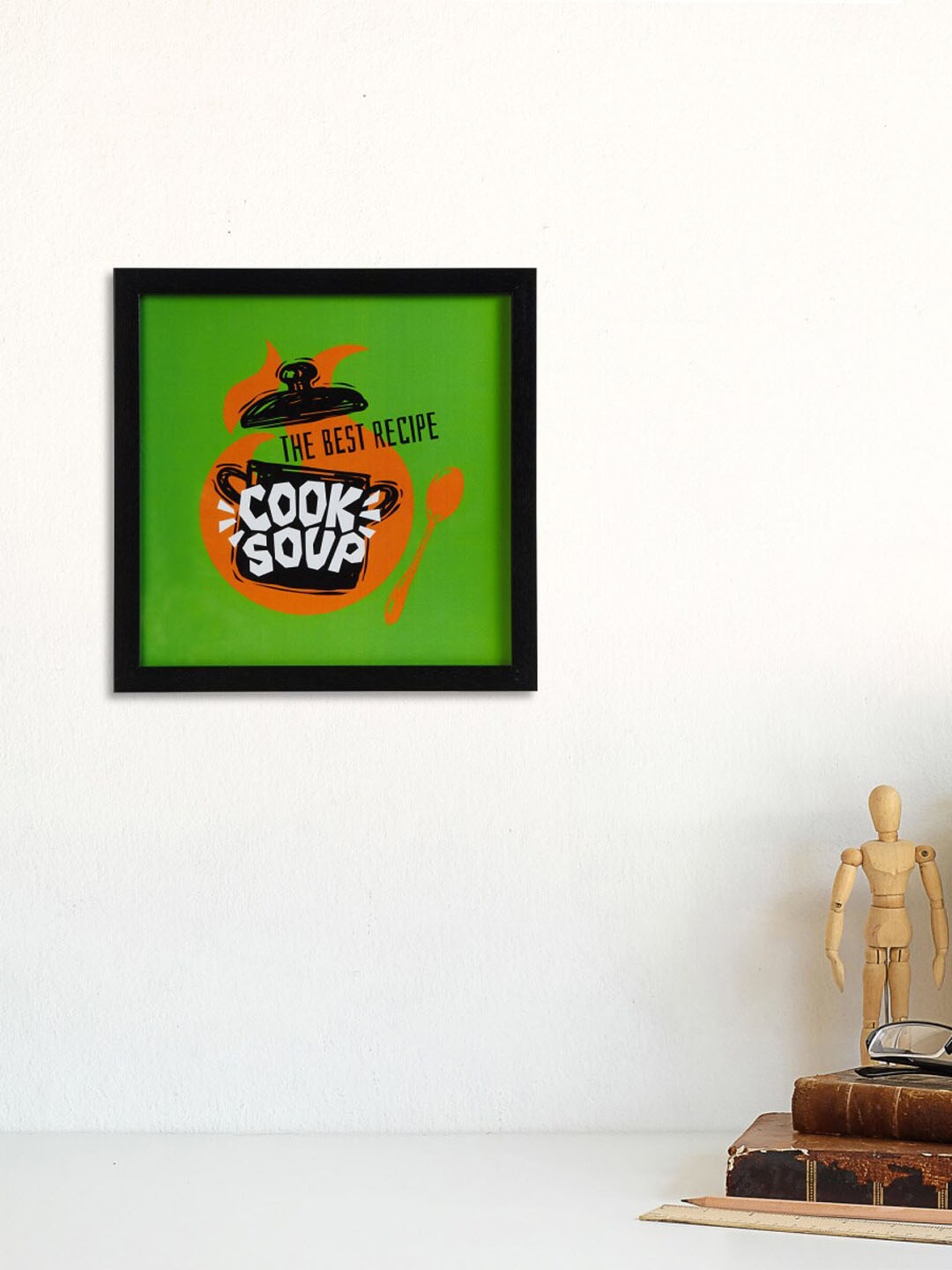 

Home Centre Green Spectrum Kitchen Quote Printed Wooden Wall Painting