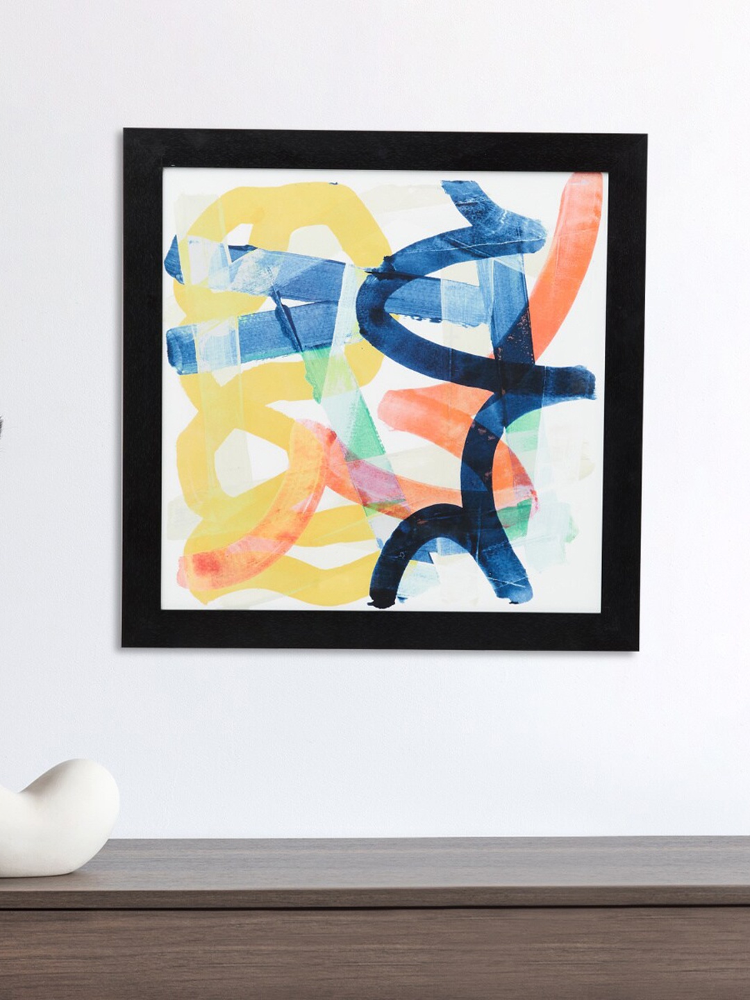 

Home Centre Multicoloured Abstract Printed Contemporary Art Photo Frame, Multi