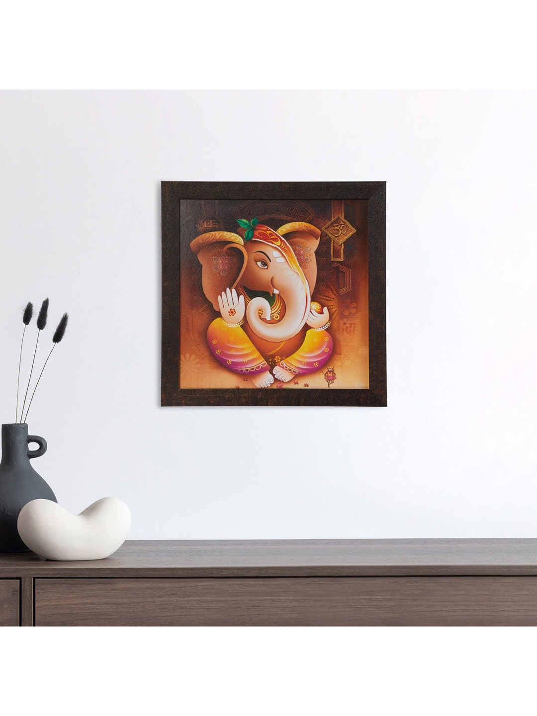 

Home Centre Multicoloured Printed Wooden Photo Frame, Multi