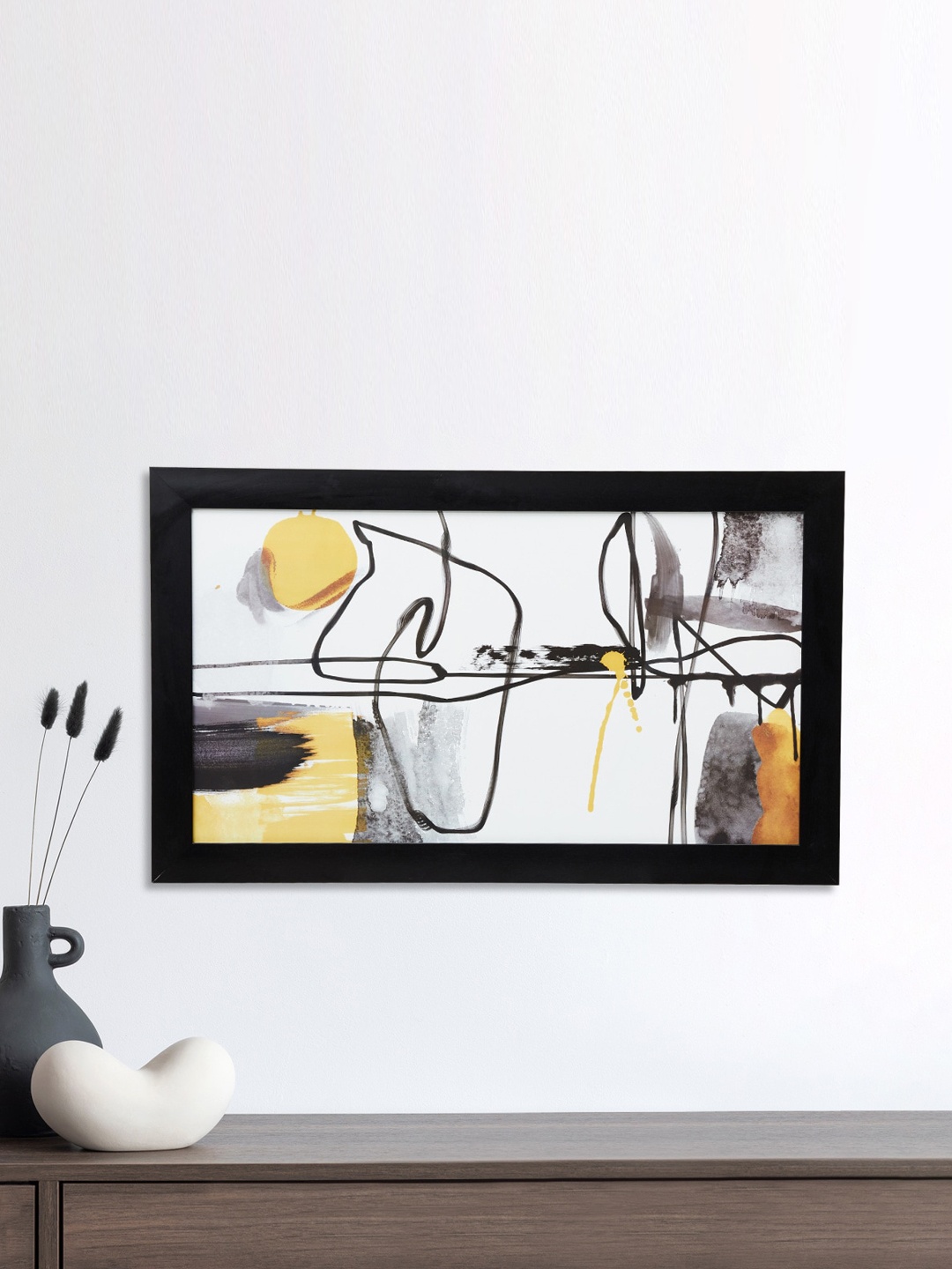 

Home Centre Multicolour Artistry Generative Pattern Printed Wooden Picture Frame, Multi