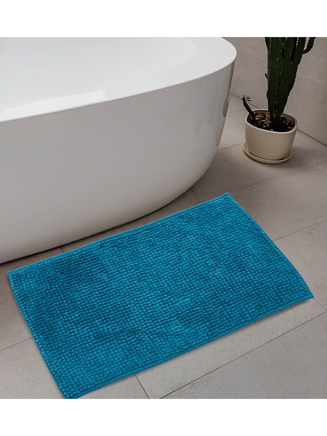 

Home Centre Teal Solid Floor Mats & Dhurries