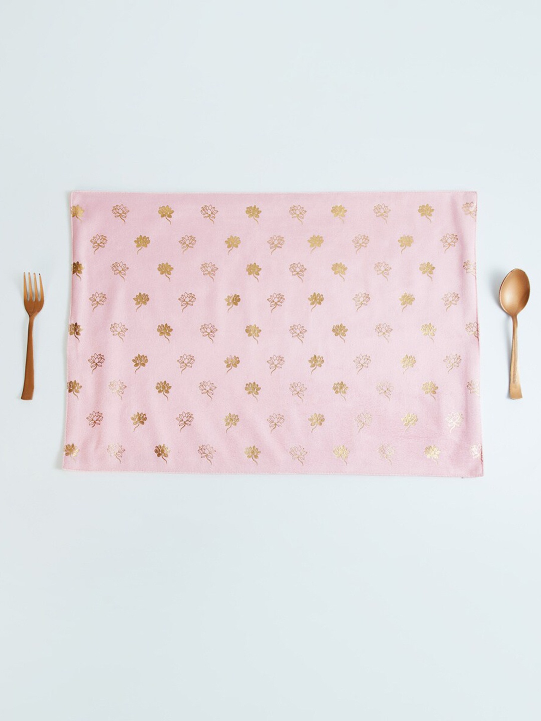 

Home Centre Heritage Renew Pink Floral Printed Table Placemat
