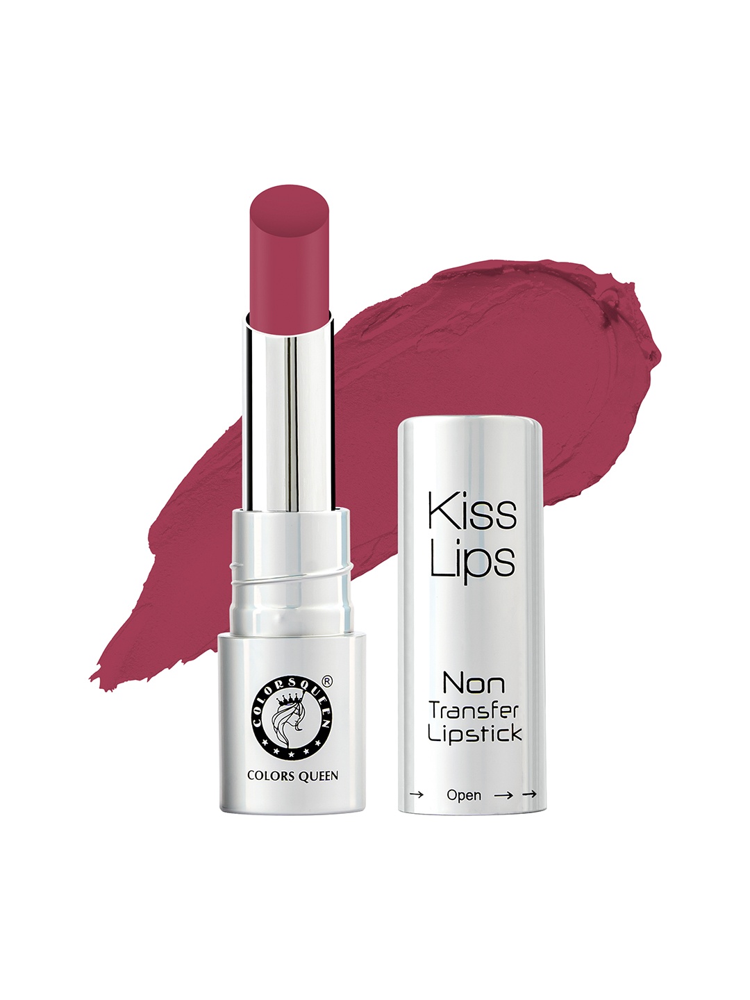 

Colors Queen Kiss Lips Non-Transfer Matte Lipstick - Hot Plum, Maroon