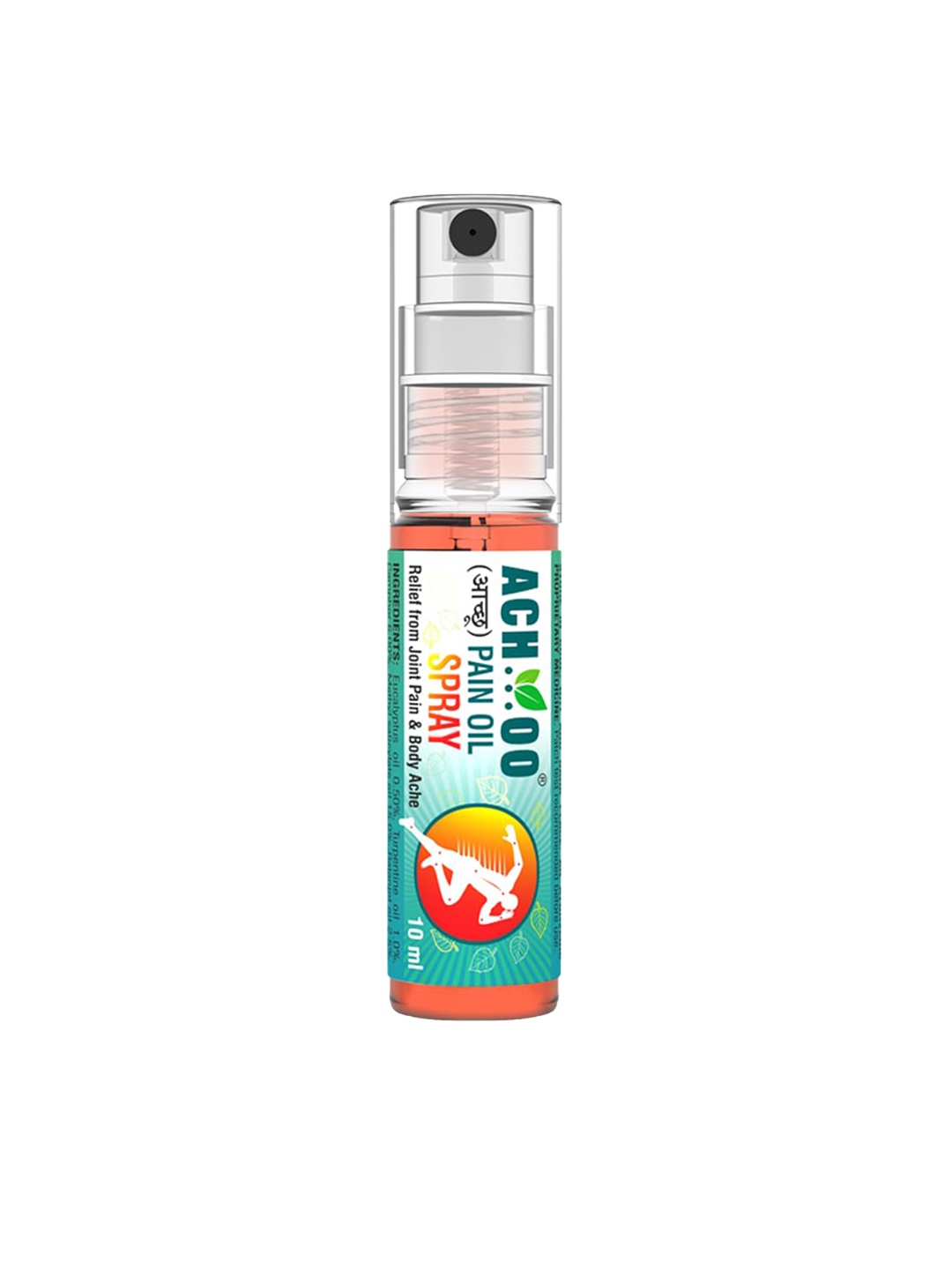 

Achoo Pain Relief Herbal Oil Spray For Joint Pain & Muscle Ache - 10ml, Green