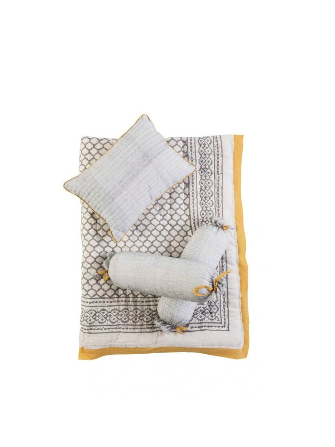 

Malabar Baby Bedding Set- Erawan, White