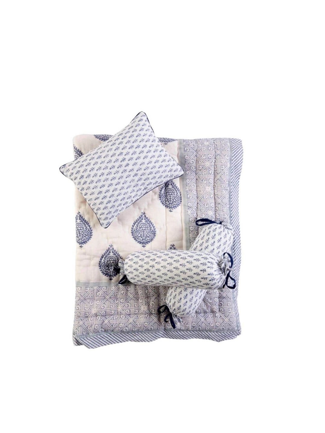 

Malabar Baby Bedding Set- Fort, Blue