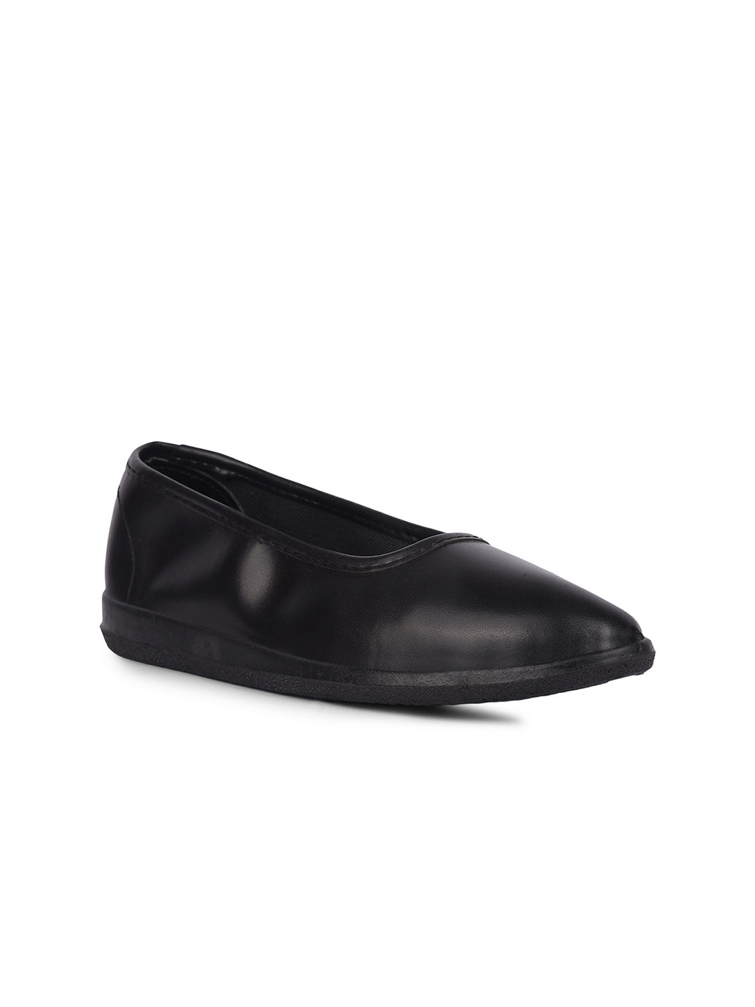 

Liberty Women Black Printed PU Slip-On Sneakers