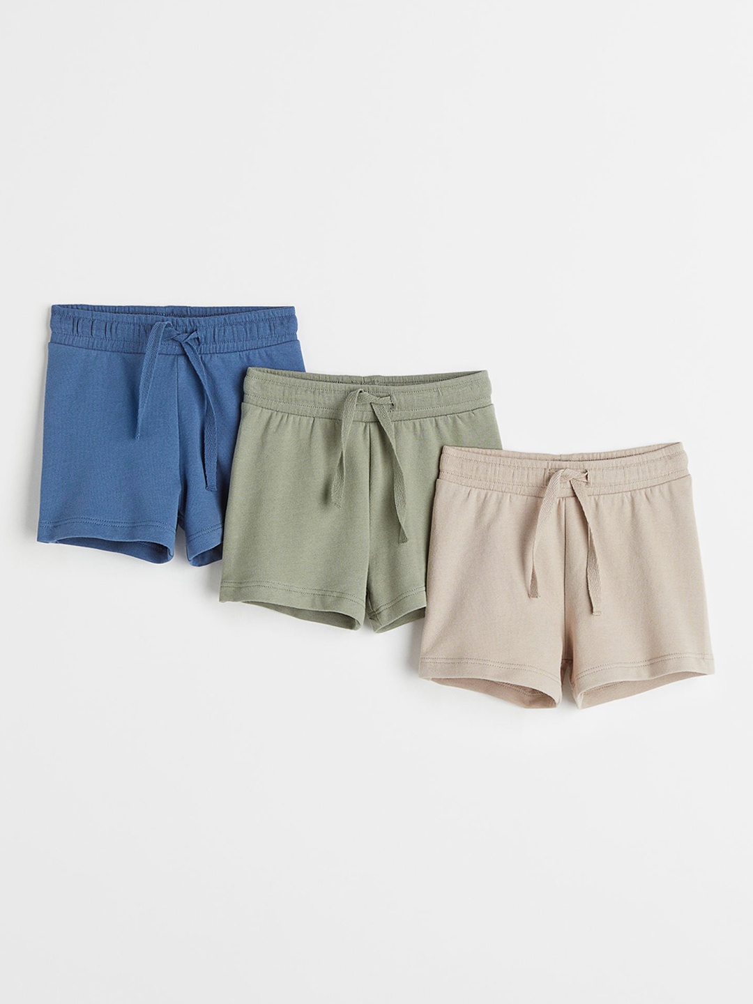 

H&M Boys 3-Pack Sweatshorts, Beige