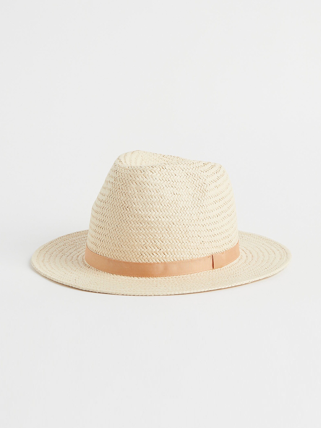 

H&M Women Beige Straw Hat