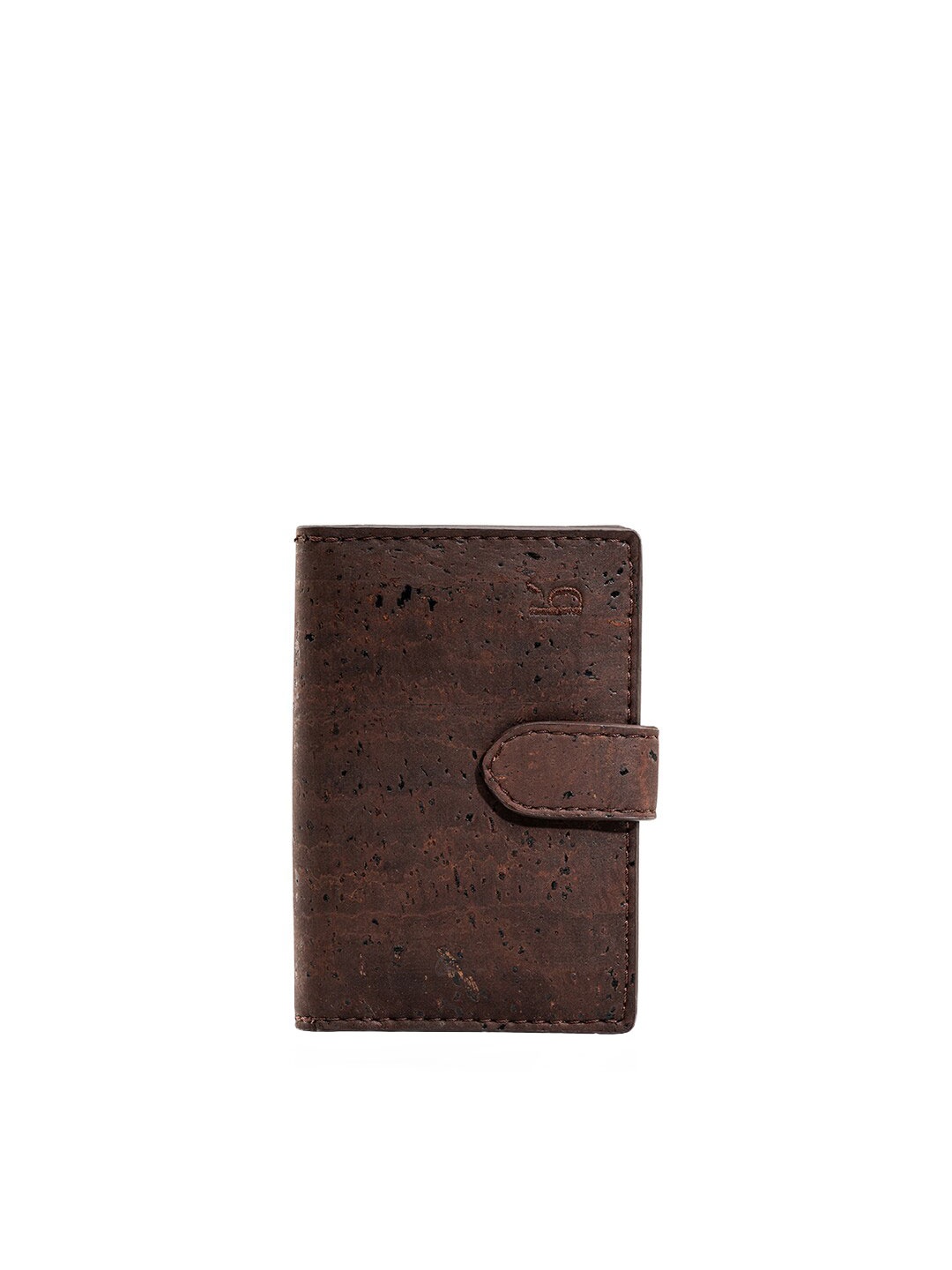 

Beej Unisex Brown Textured Two Fold Wallet