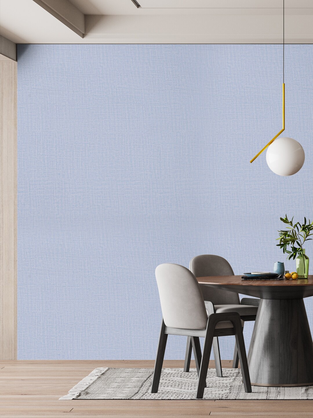 

Rubix Home Blue Solid Self Adhesive Wallpaper