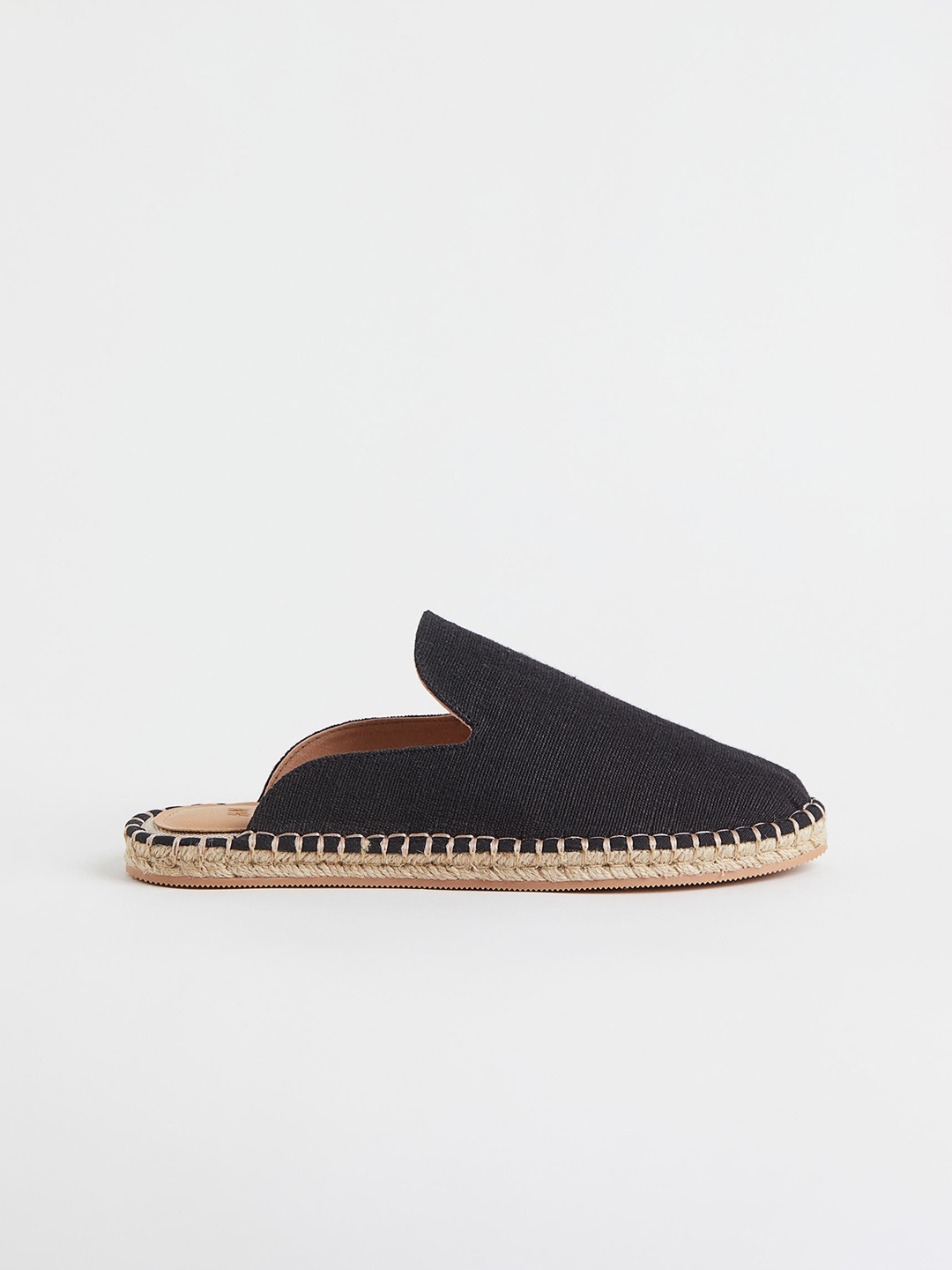 

H&M Women Black Open-heeled Espadrilles