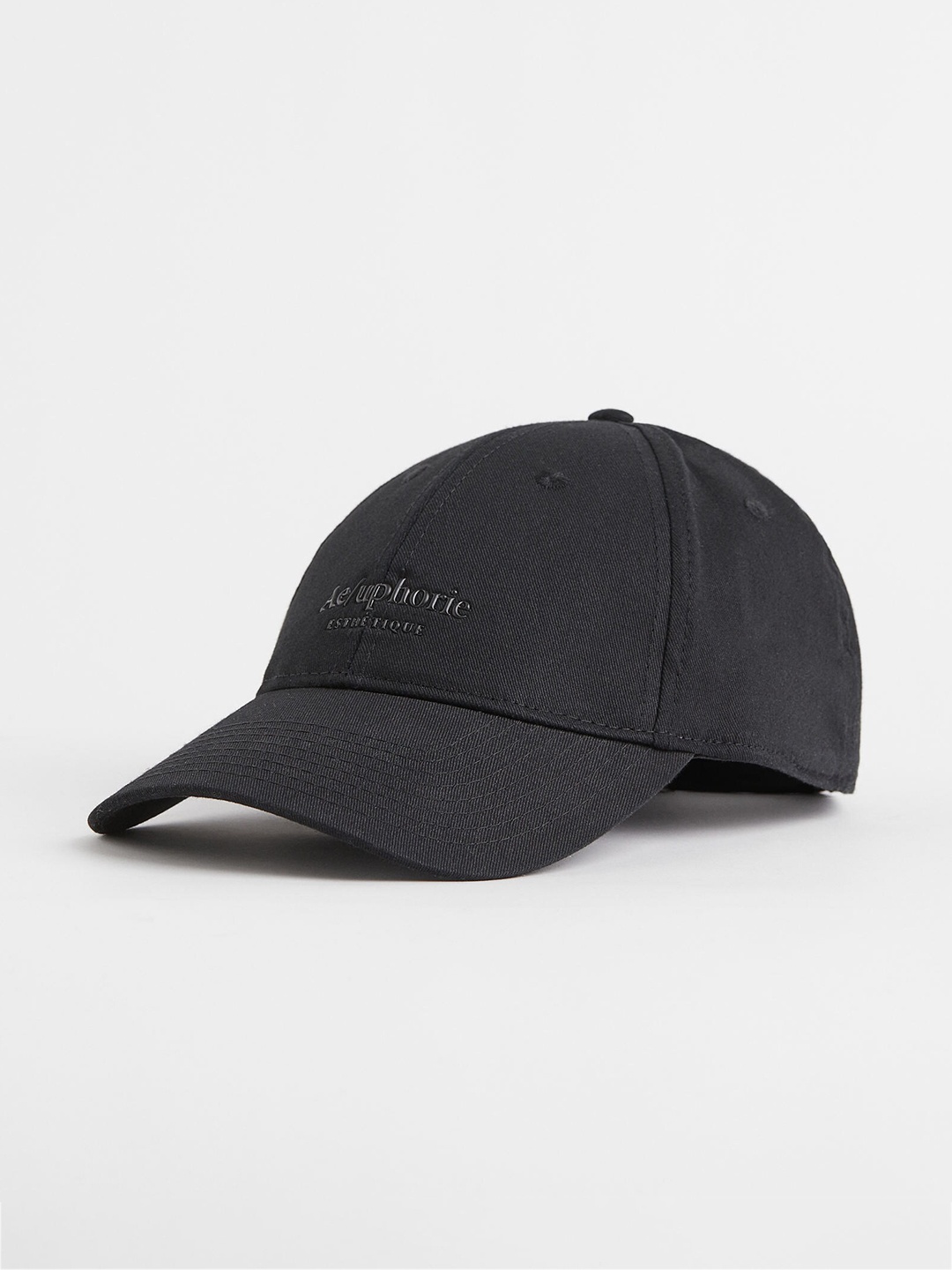 

H&M Men Black Cotton Twill Cap