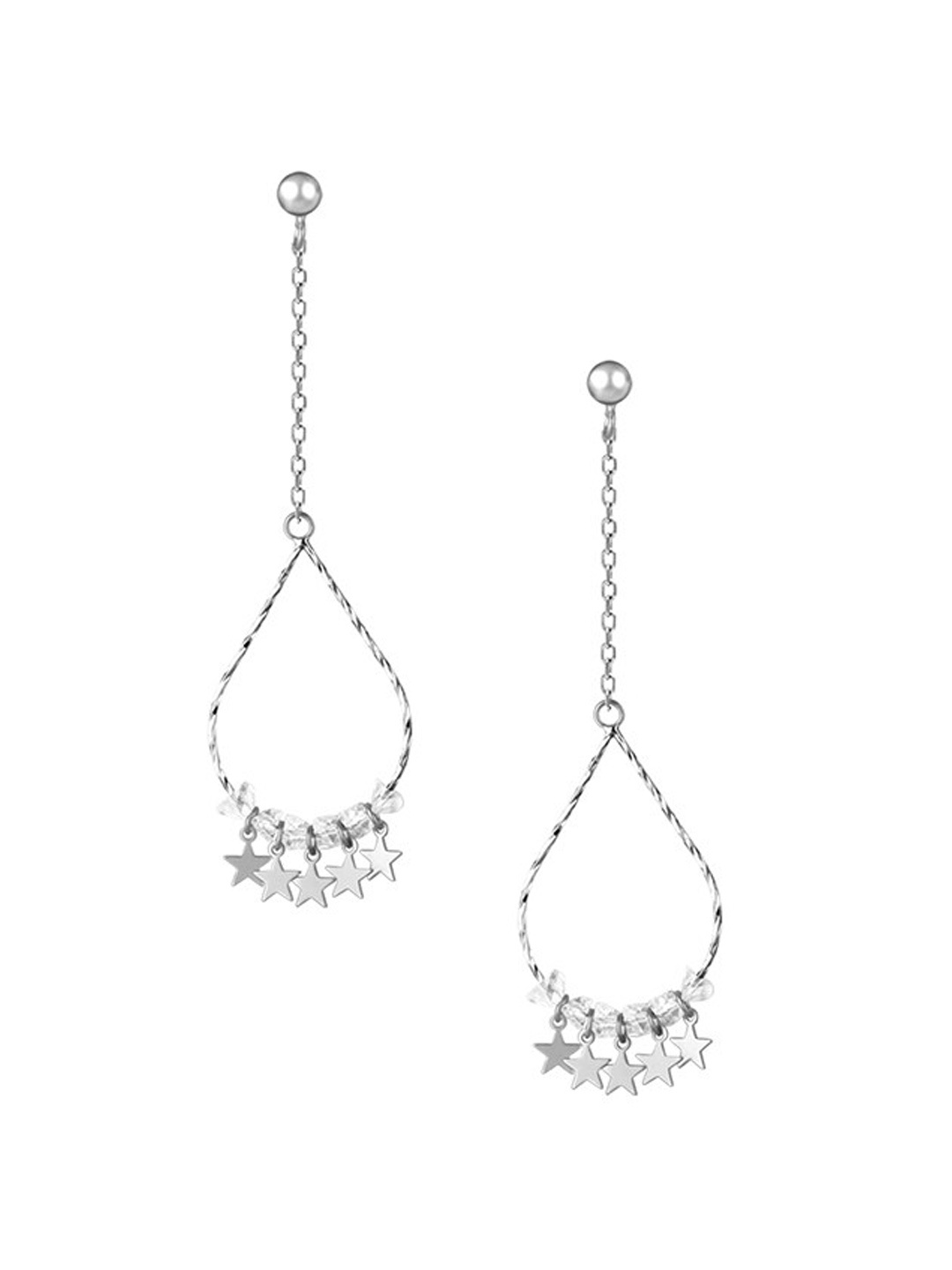 

GIVA 925 Sterling Silver Rhodium Plated Starlit Dangler Earrings