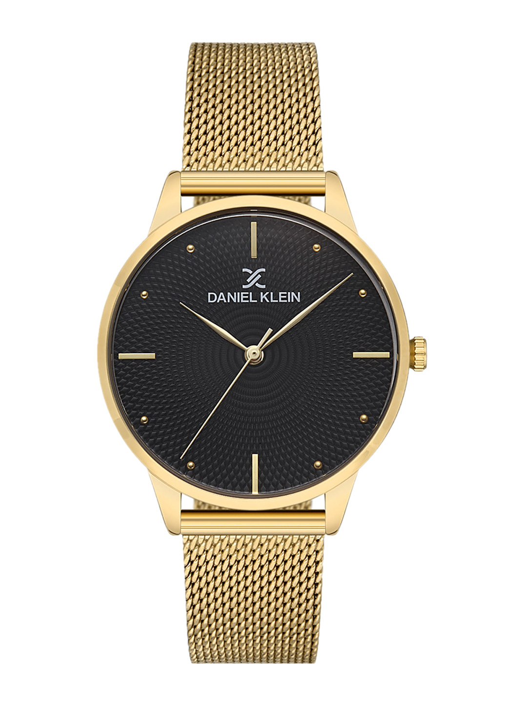 

Daniel Klein Women Gold-Toned Dial & Gold Toned Bracelet Style Straps Analogue Watch DK 1 13056-4