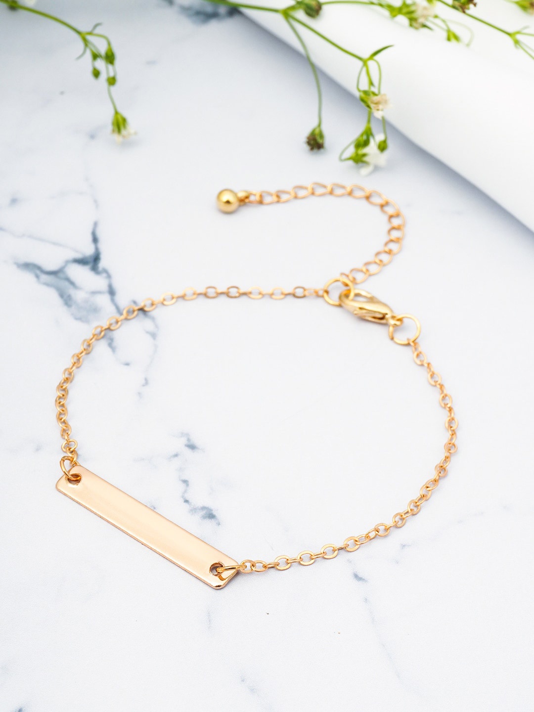 Emmie Women Gold-Toned Charm Bracelet