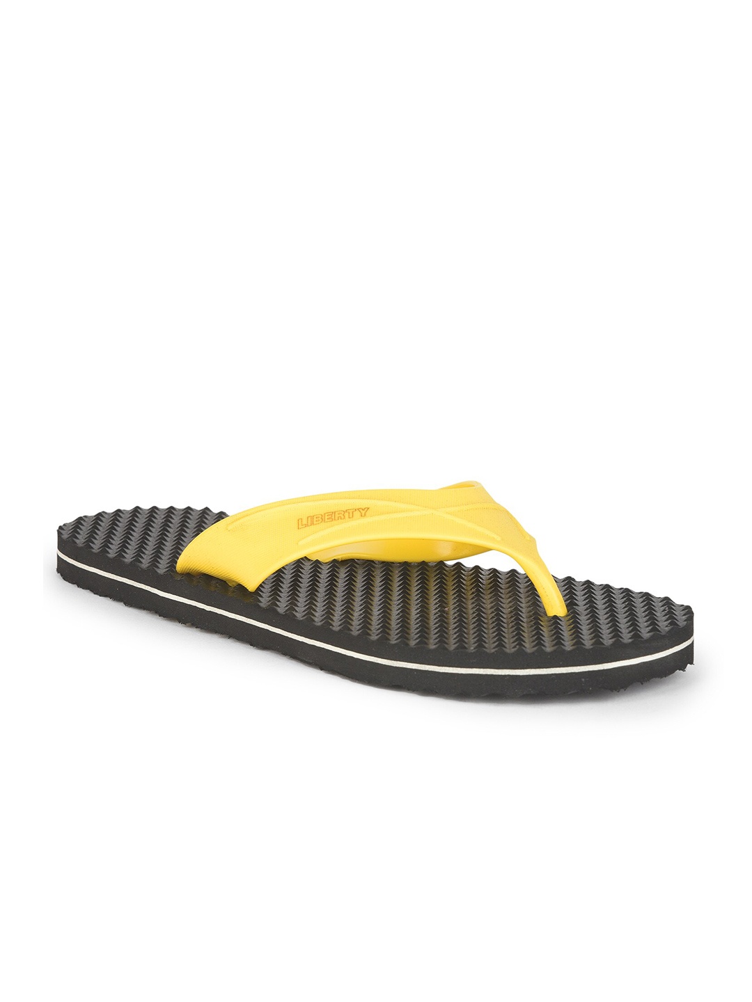 

Liberty Men Yellow & Black Thong Flip-Flops