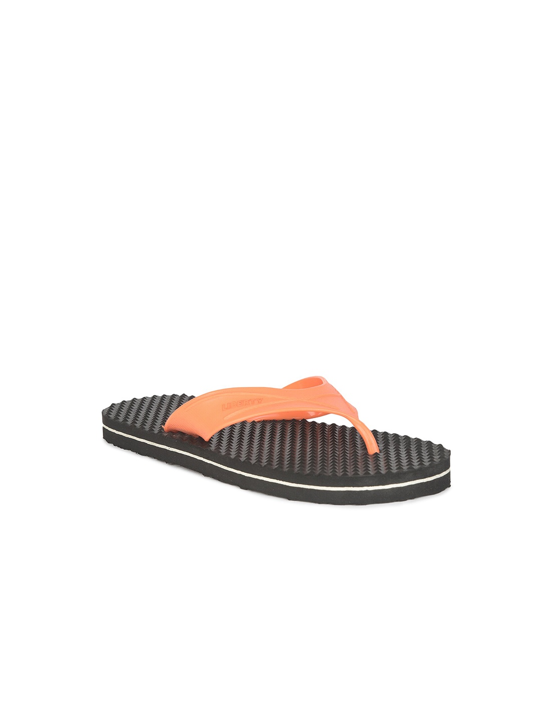 

Liberty Men Orange & Black Thong Flip-Flops