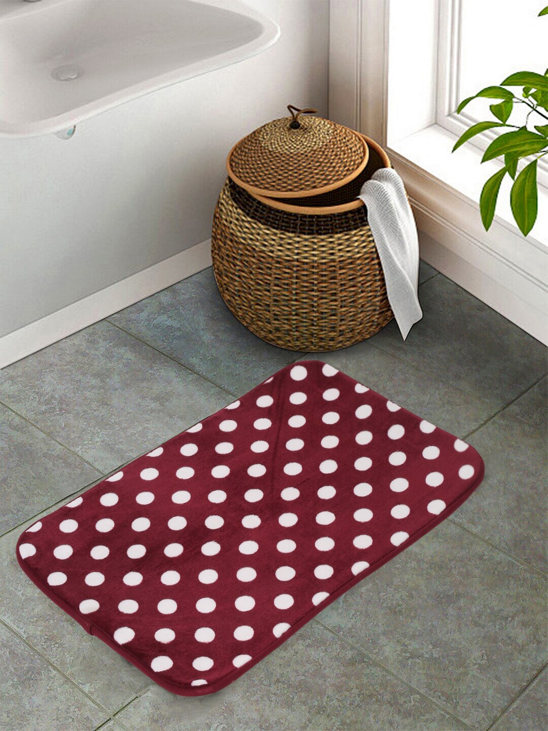 

Cortina Maroon Printed Coir Doormats