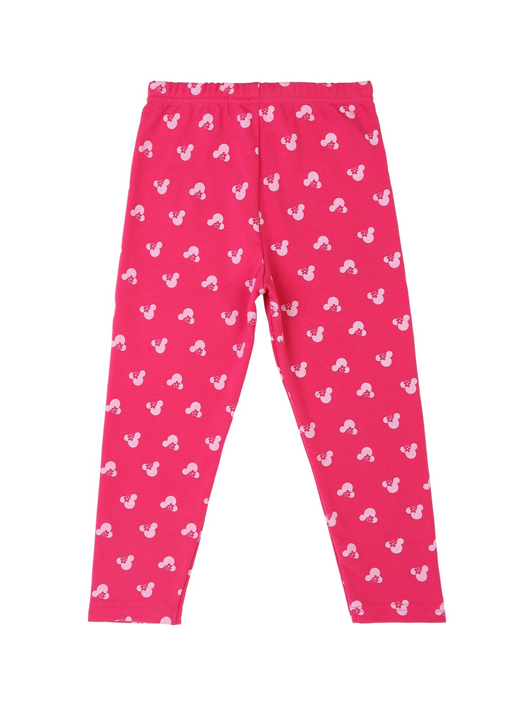 

Bodycare Kids Girls Minnie Mouse Printed Cotton Track Pants, Fuchsia