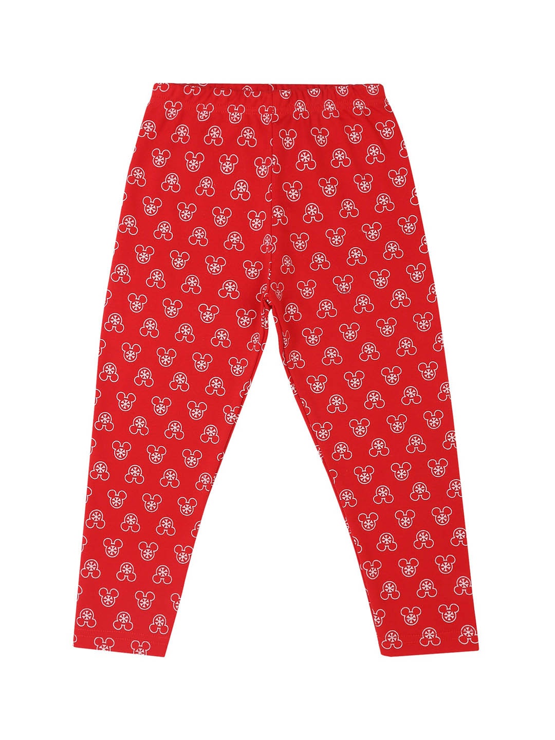 

Bodycare Kids Infant Girls Minnie Mouse Printed Cotton Track Pant, Red