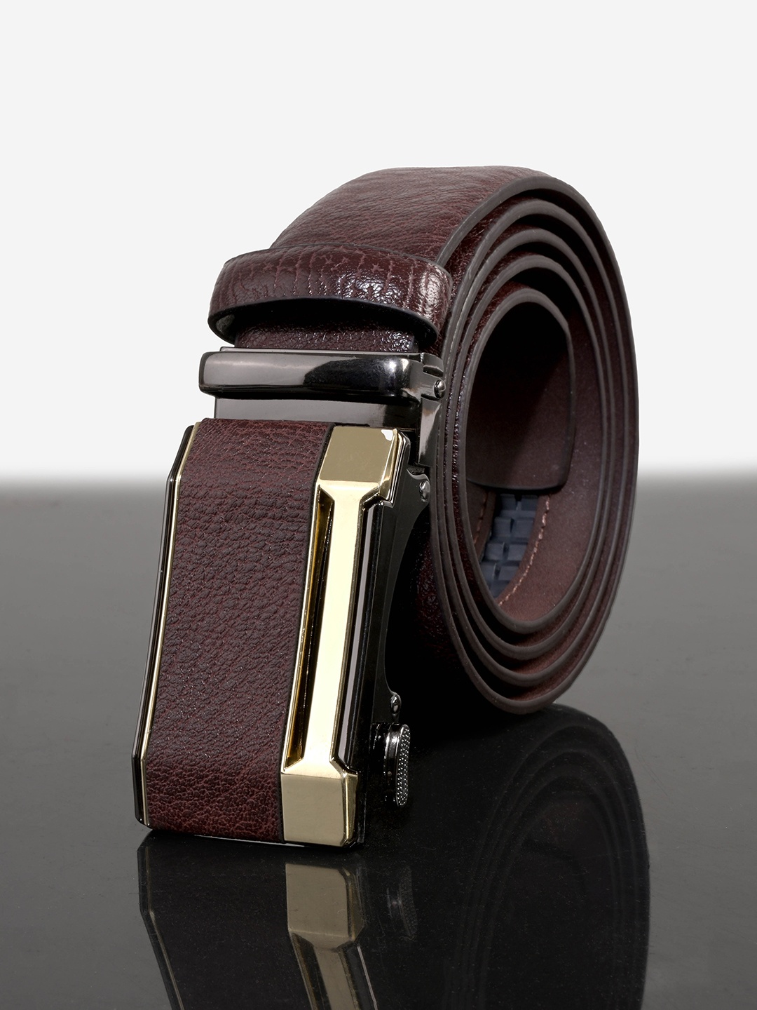 

BuckleUp Men Brown Leather Belt