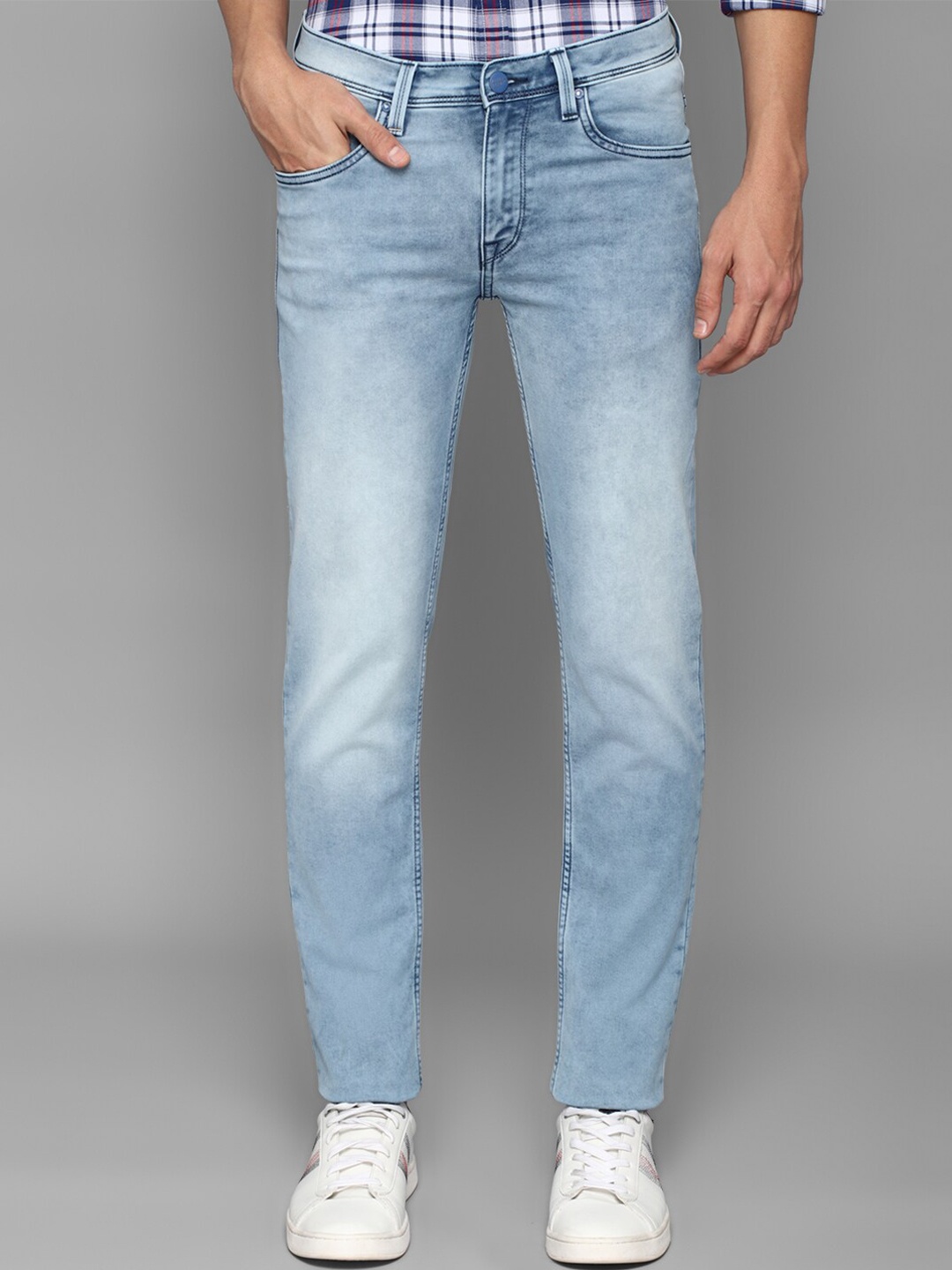 

Allen Solly Men Blue Skinny Fit Heavy Fade Jeans