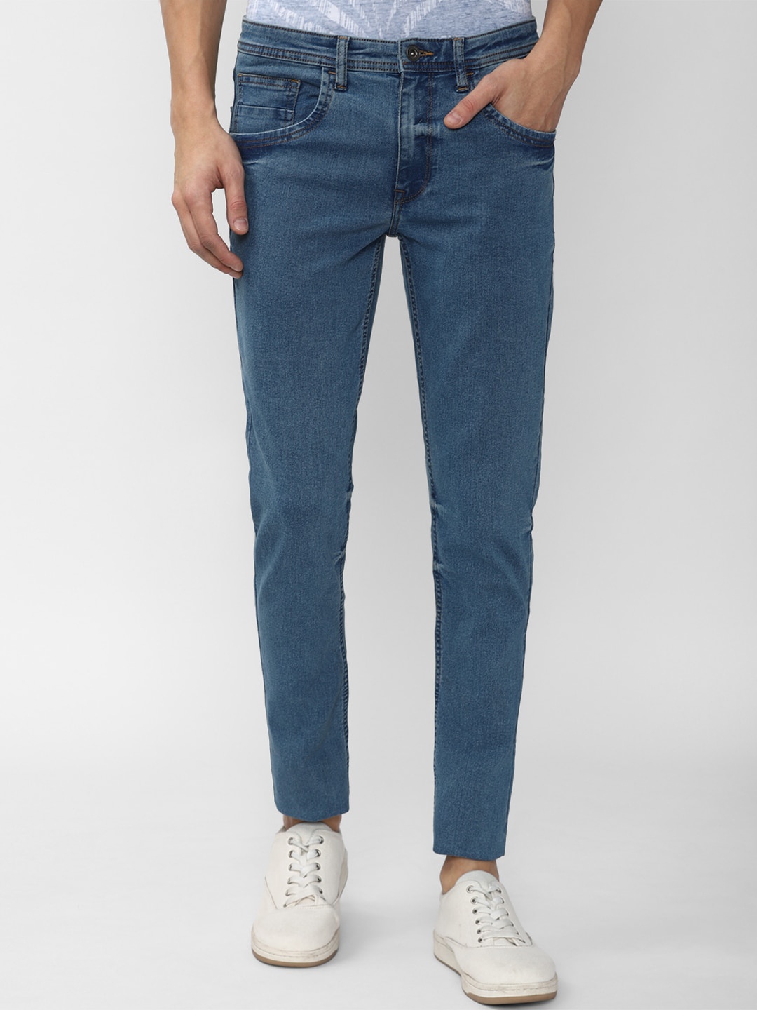 

VAN HEUSEN DENIM LABS Men Blue Skinny Fit Jeans
