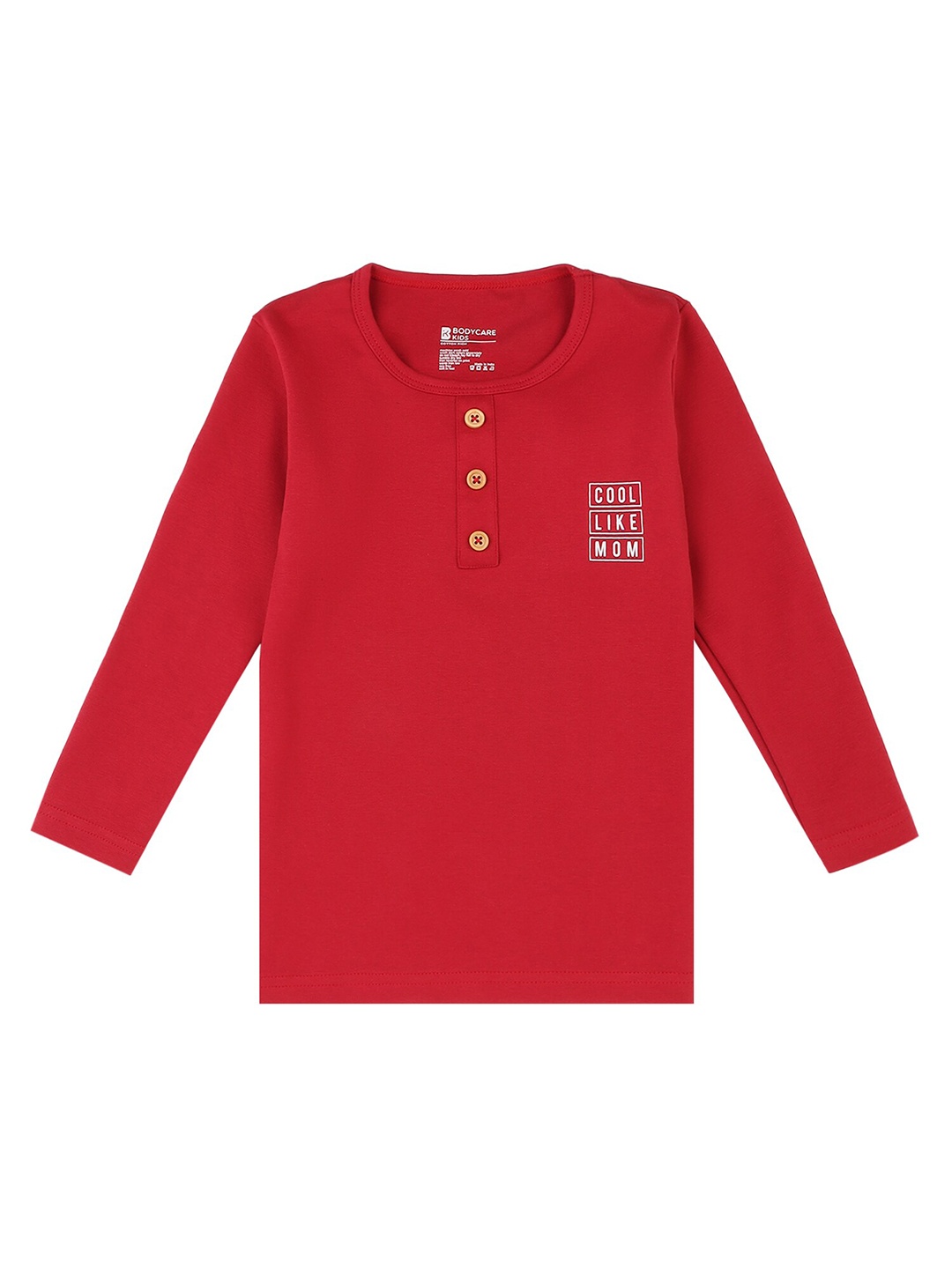 

Bodycare Kids Boys Maroon T-shirt