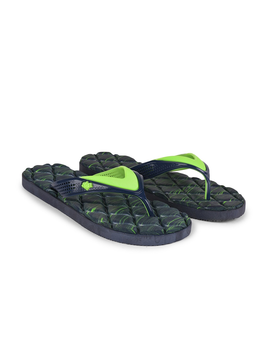 

Liberty Men Green & Navy Blue Thong Flip-Flops