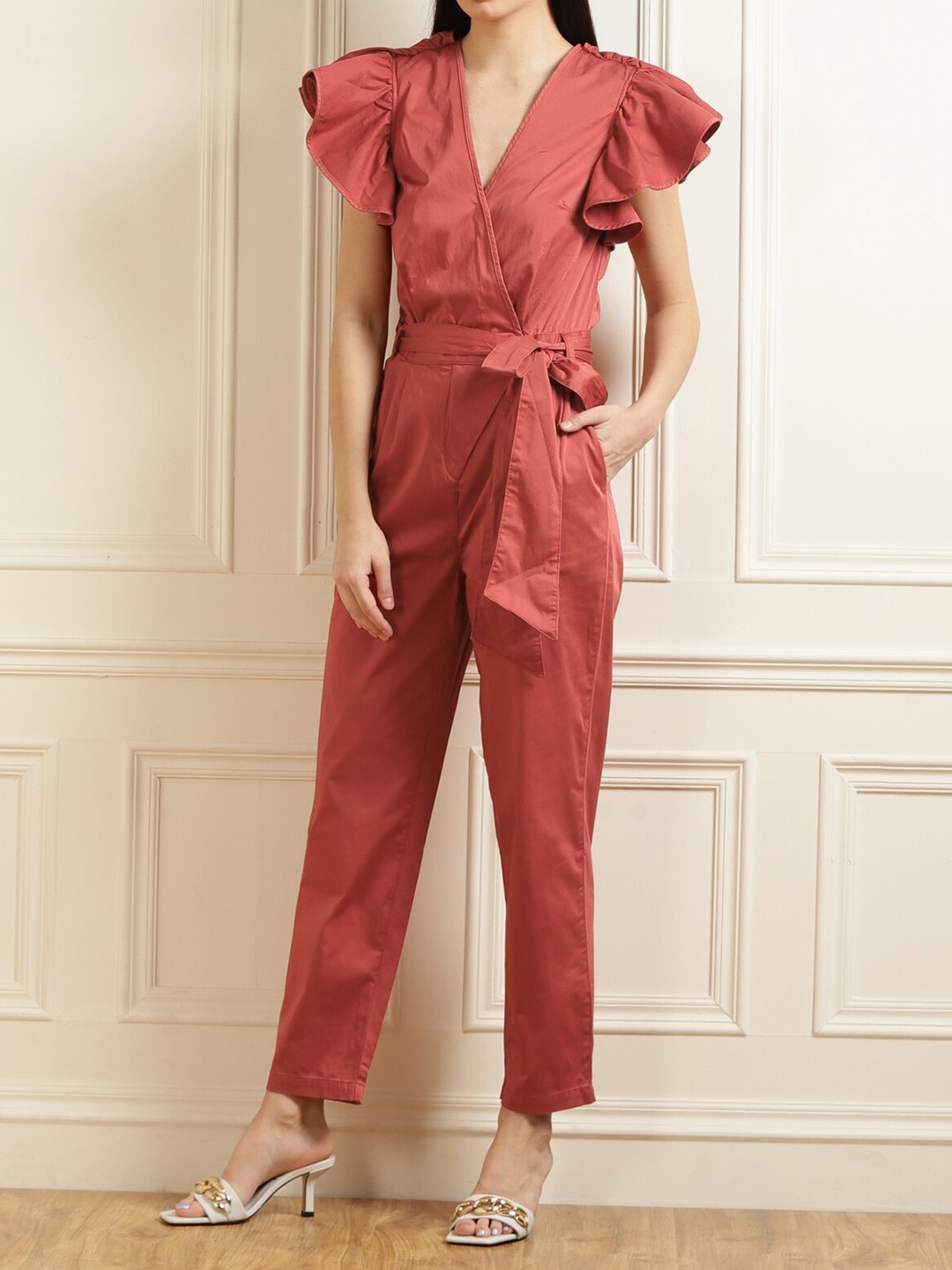 

Ted Baker Women Brown Basic Jumpsuit
