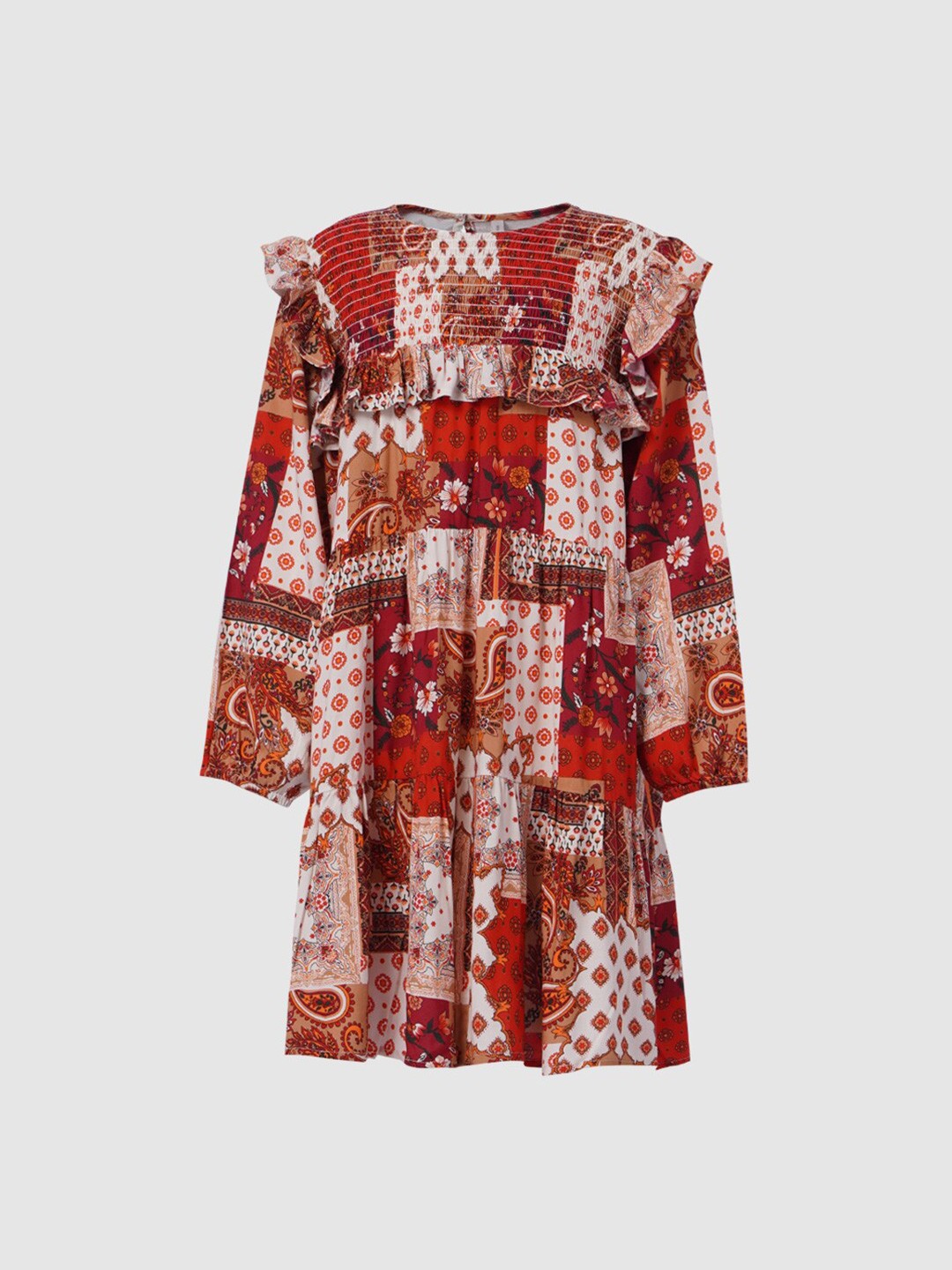 

KIDS ONLY Floral A-Line Dress, Red