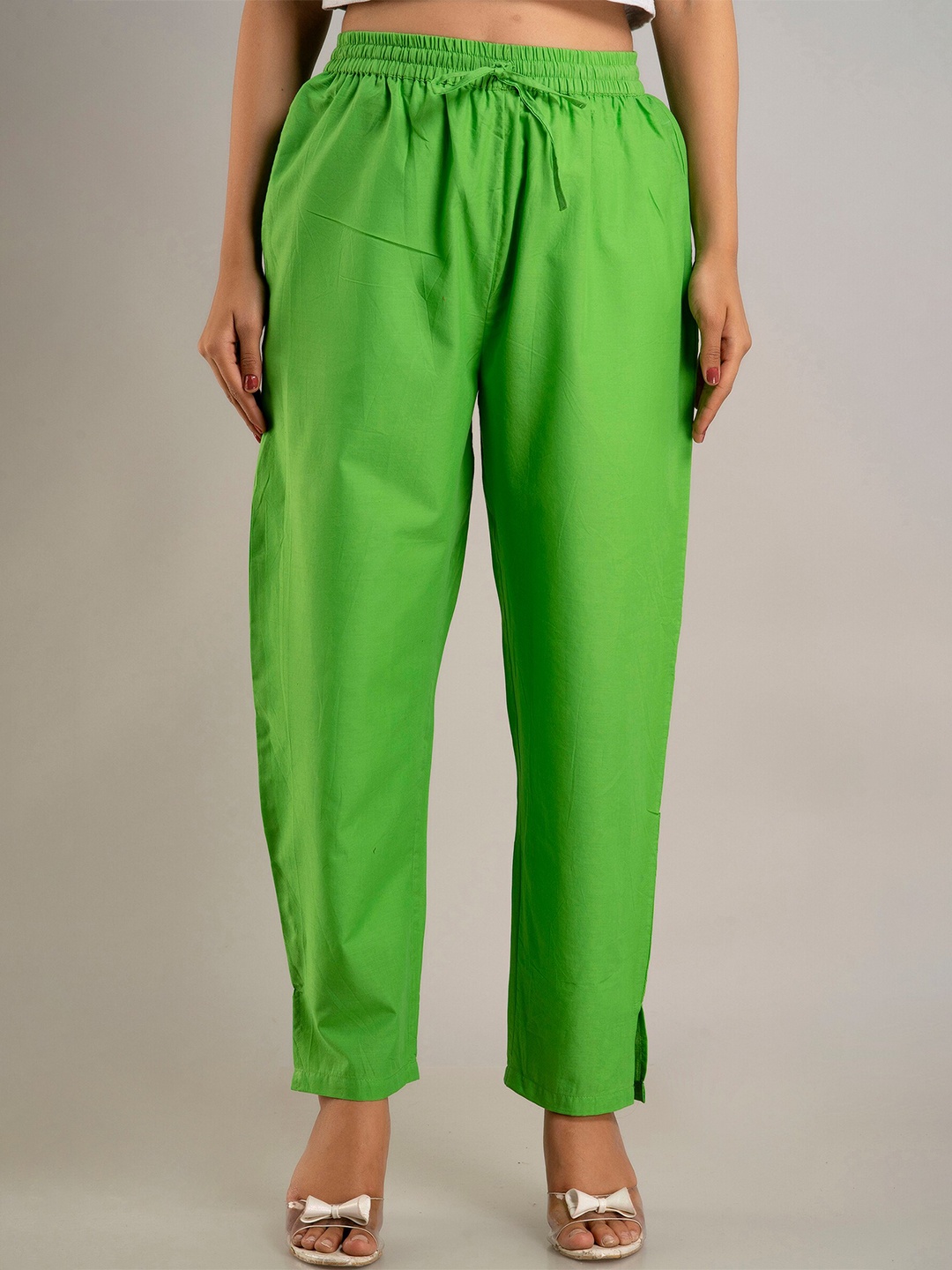 

DORIYA Women Green Palazzos
