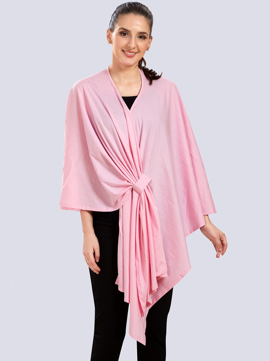 

Mom For Sure by Ketki Dalal Pink Kaftan Top
