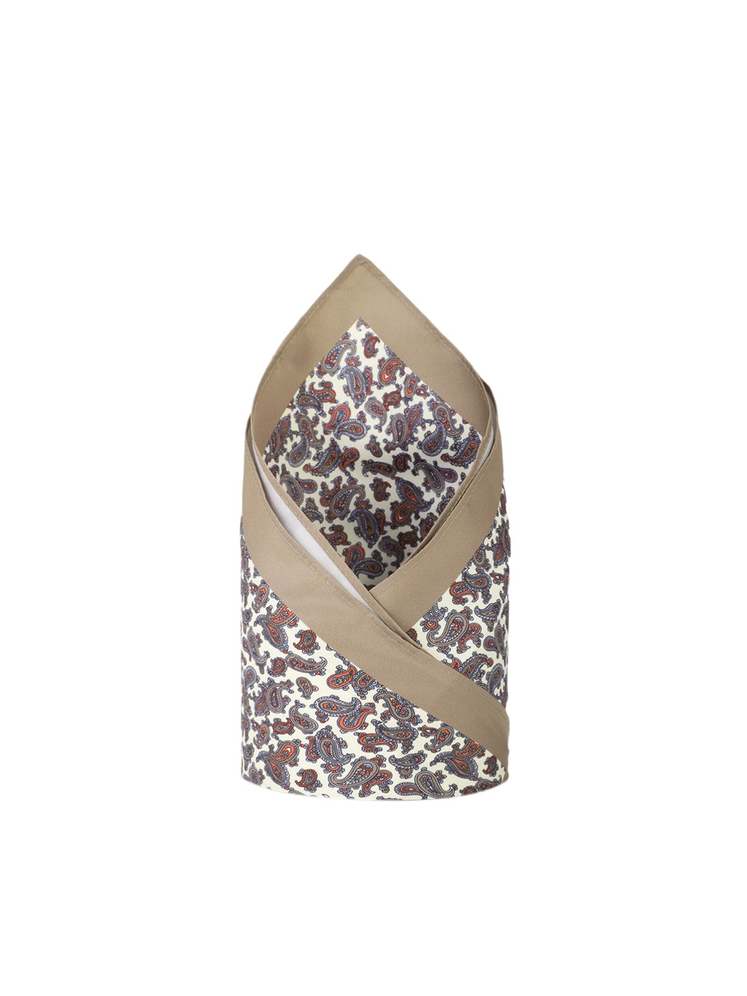 

Allen Solly Beige & Brown Ethnic Motifs Printed Pocket Square