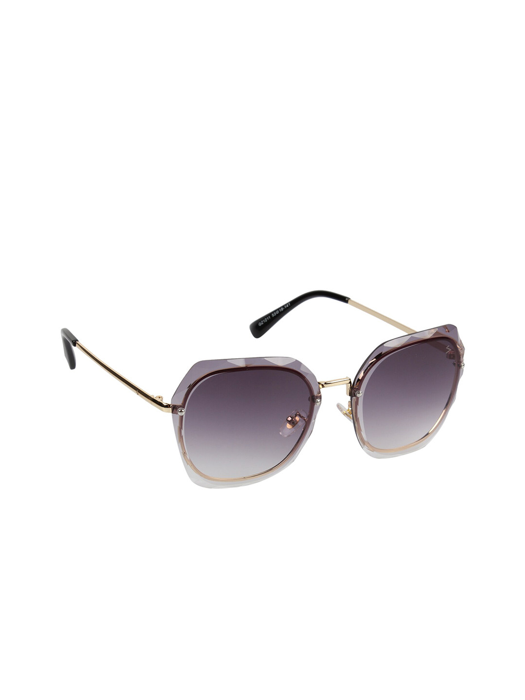 

Scavin Women Grey Lens & Gold-Toned Sunglasses with UV Protected Lens-S1211 GLDGRY SMK